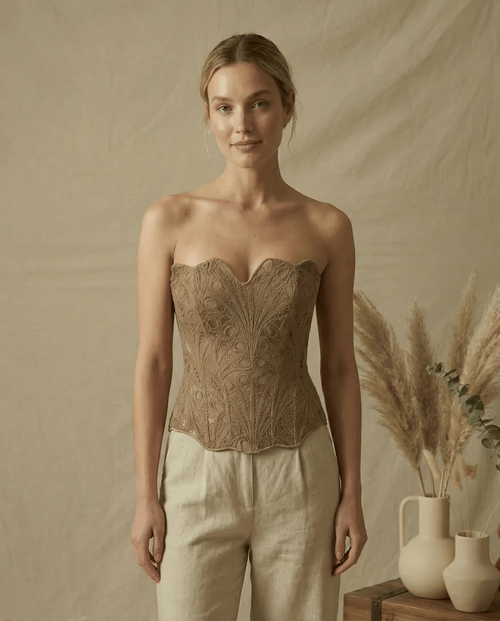 Floral Lace Corset