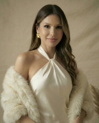 Polar Off White Fur Shawl