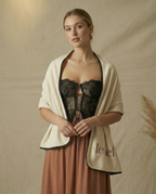 Butterfly Lace Cropped-Top