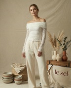 Off Shoulder Lace Top